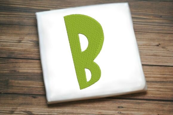 Alphabet Letter B Embroidery Design Review for Holiday Products