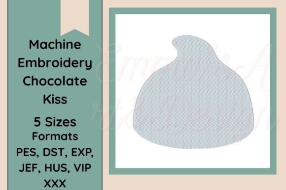 Chocolate Kiss Embroidery Design Review for Etsy Sellers