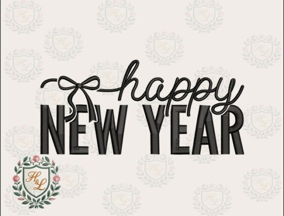 Festive Happy New Year Embroidery Files Review