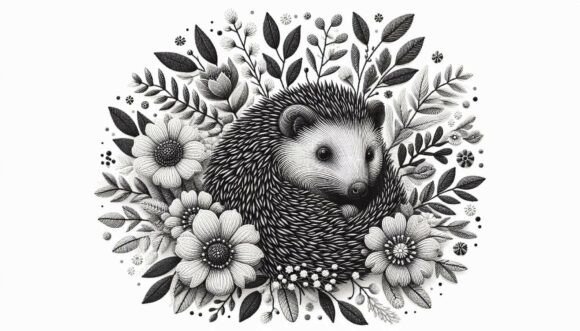 Flower Hedgehog Embroidery Review for Seasonal Use