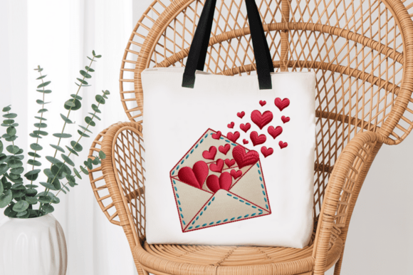 Hand Embroidery Love Envelope Valentine Review