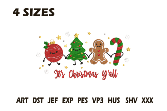 It’s Christmas Y’all Embroidery Review