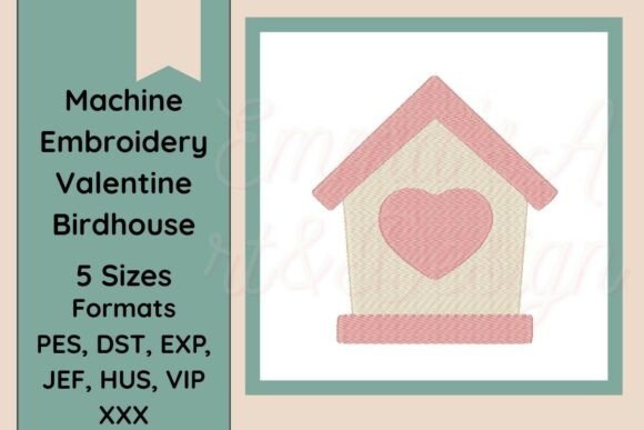 Love Nest Birdhouse Embroidery Design Review