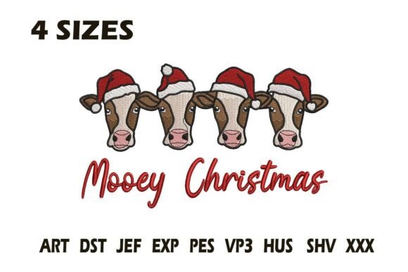 Mooey Christmas Embroidery Review