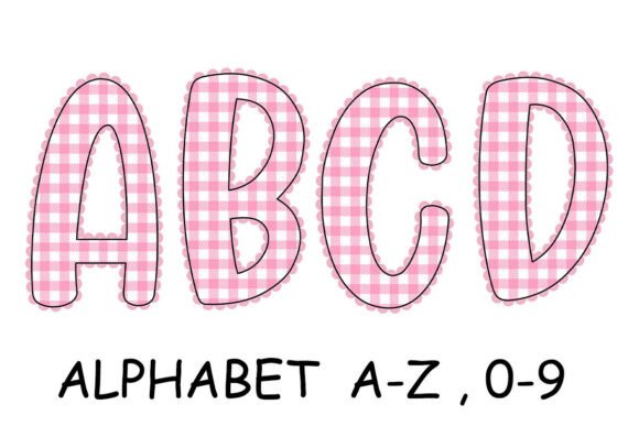 Pink Christmas Embroidery Alphabet Set Review
