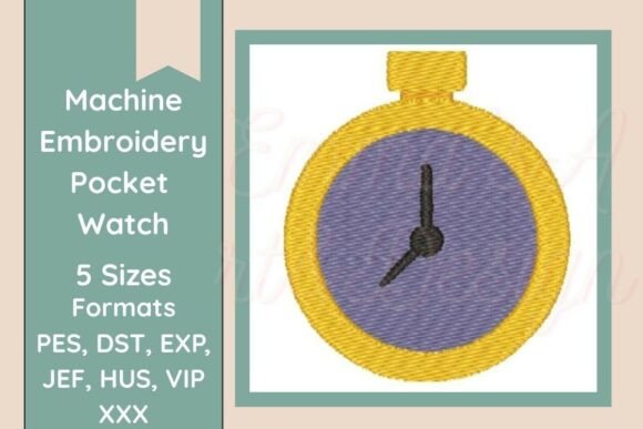 Timepiece Embroidery Design Review for Seasonal Use